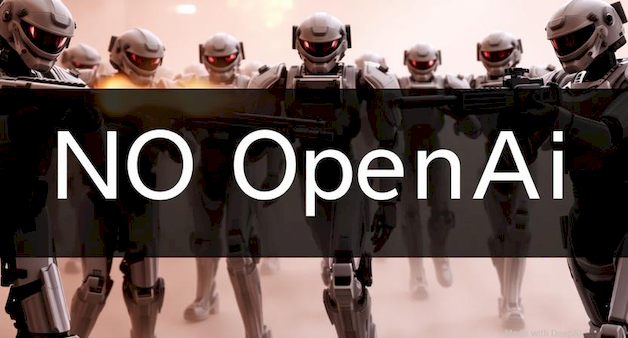 Say NO to OpenAI